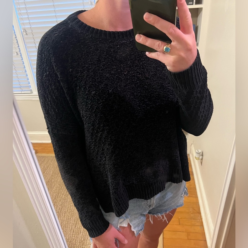 Black Knit Sweater